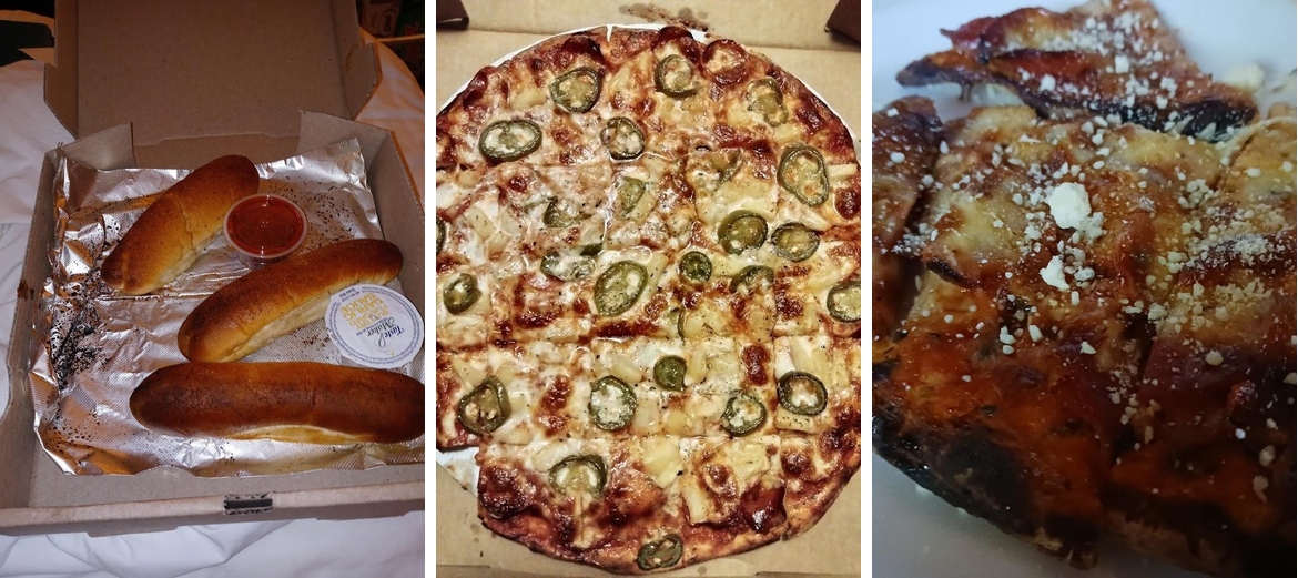 Center Pizza Menu